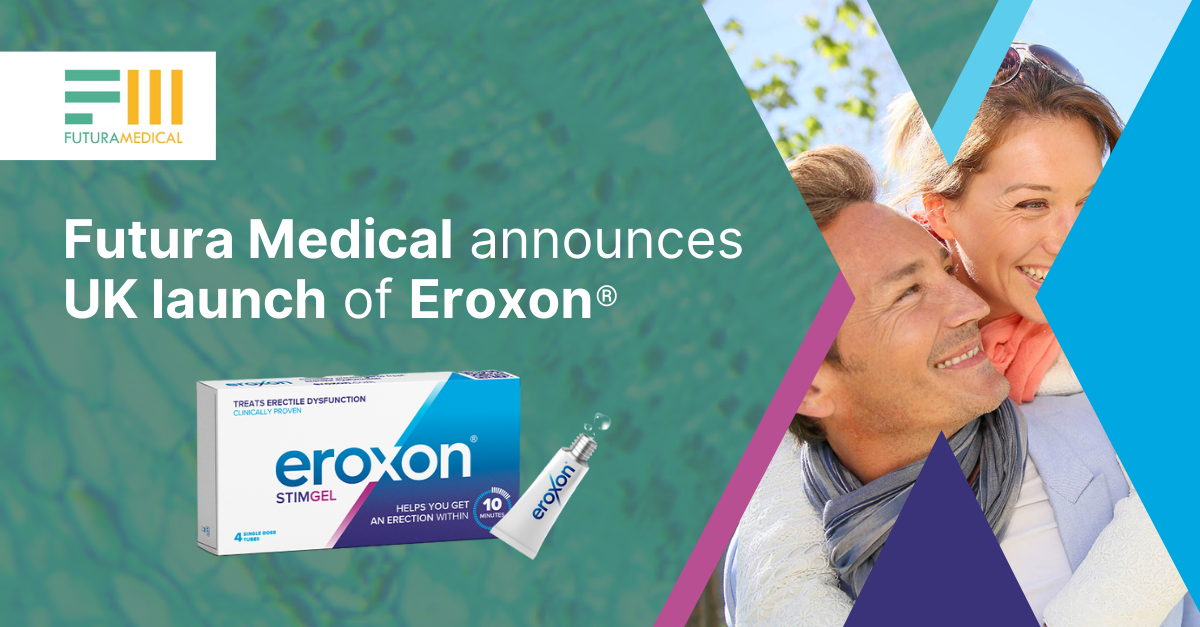 Futura Medical announces UK launch of Eroxon 